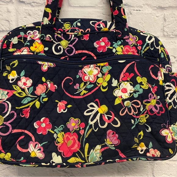 Vera Bradley Ribbons Pattern Weekender Bag - Picture 2 of 9